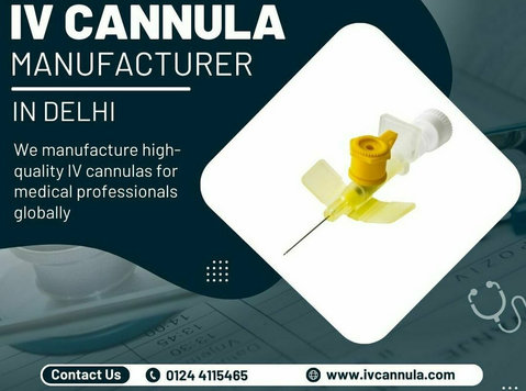 Iv cannula manufacturers in Delhi - Khác