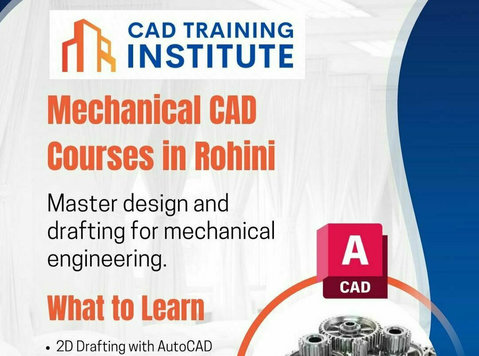 Mechanical Cad Courses in Rohini - Drugo