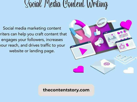 Social Media Content Writing | The Content Story - Services: Other