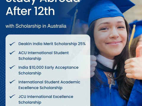 Study Abroad After 12th with Scholarship in Australia - Services: Other