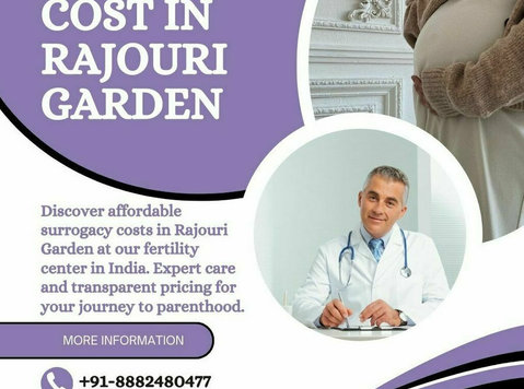 Surrogacy Cost in Rajouri Garden - Services: Other