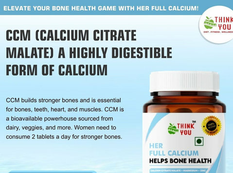 We provide Calcium And Iron Product For Women - Services: Other