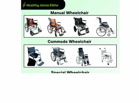 Wheelchair On Rent & Sale In Delhi | Healthy Jeena Sikho - Outros