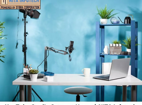 Youtube Studio Setup at Home | Nita Infotech - Services: Other