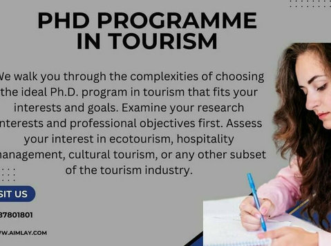 a ultimate guide: Choose the right Phd programme in Tourism - Khác
