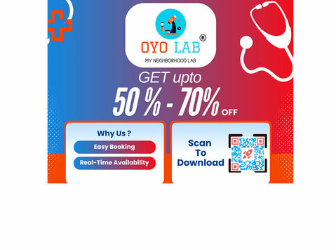 affordable Lab Test Bookings | Same-day Slots | Oyolab - Services: Other