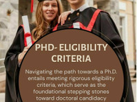 deciphering Phd admission eligibility criteria - Overig