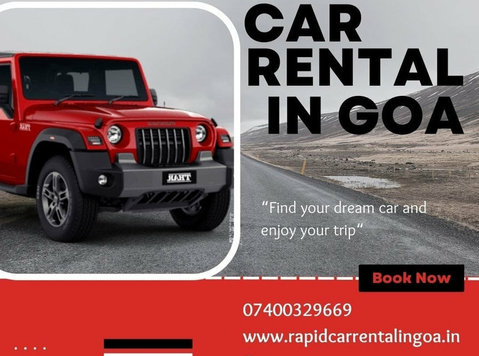 Rent A Car in Goa - Travel/Ride Sharing