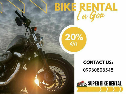 Rent a super bike in Goa - Travel/Ride Sharing