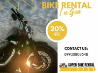 Rent a super bike in Goa - Cestovanie/Deľba cestovného
