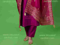 Mesmerizing Magenta Hand Work Salwar Suit - Abbigliamento/Accessori