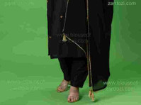 Timeless Elegance: Black Mandala Marodi Zardozi Work Salwar - Oblečení a doplňky