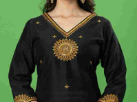 Timeless Elegance: Black Mandala Marodi Zardozi Work Salwar - Quần áo / Các phụ kiện