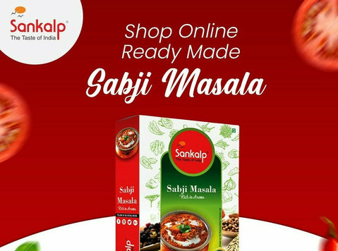 Shop online ready made sankalp sabji masala at best price - Móveis e decoração