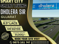 Book 149 Sqyd Plot Only Just 8.5*lacs In Dholera Smart City - Inne