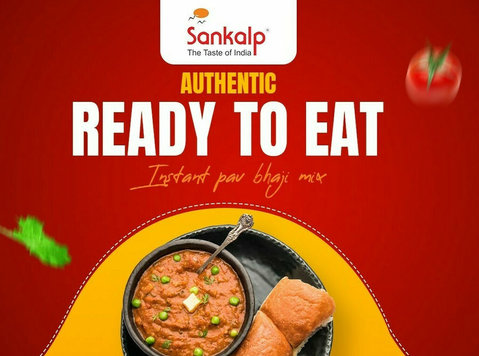 Delicious ready to eat Instant pav bhaji mix - Sankalp - Citi
