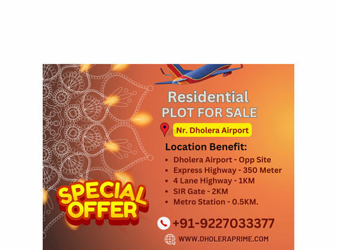 Diwali Offer Plot sale in dholera smart city - Buy & Sell: Other