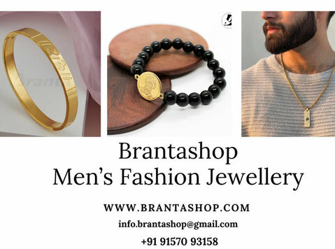 Fashion Jewelry: Men's Bracelets Collection By Brantashop - Iné