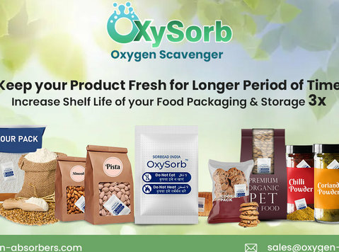 Oxygen Absorbers uses in food industry to extend the product - Άλλο
