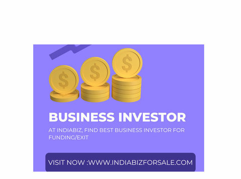 Best Business investor at Indiabiz for Fundraising/exit - Juss/Finans