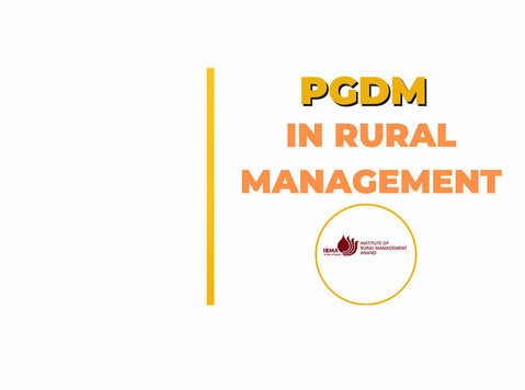 Join Best College for Pgdm in Rural Management - אחר