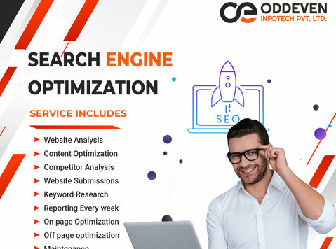 seo Services Company in Gandhinagar | Oddeven Infotech - Services: Other