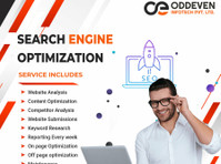 seo Services Company in Gandhinagar | Oddeven Infotech - Muu