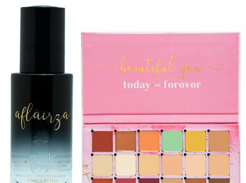 magic drops waterproof serum with 4 in 1 face palette combo - Egyéb