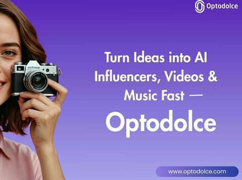 Turn Ideas into Ai Influencers, Videos & Music Fast – Optodo - Bellezza/Moda