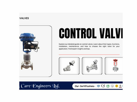 Control Valve Manufacturers in Ahmedabad, India | Mnc Valves - Business Partners