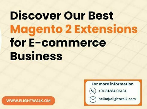 Discover Our Best Magento 2 Extensions for E-commerce Busine -  	
Datorer/Internet