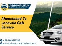Ahmedabad to lonavala cab service - Muu