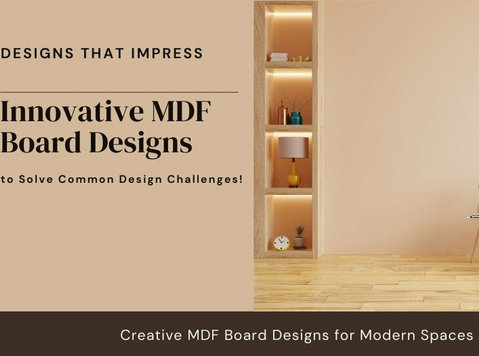 Discover Innovative Mdf Board Design for Modern Applications - Останато