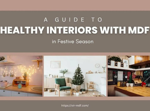 Get Your Home More Joyful This Christmas With MDF! - Inne