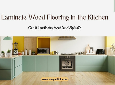 Laminate Wood Flooring: Durable & Spill-resistant for Kitche - 기타