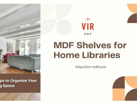 Maximize Home Library Space with Stylish Mdf Shelving Idea - Άλλο