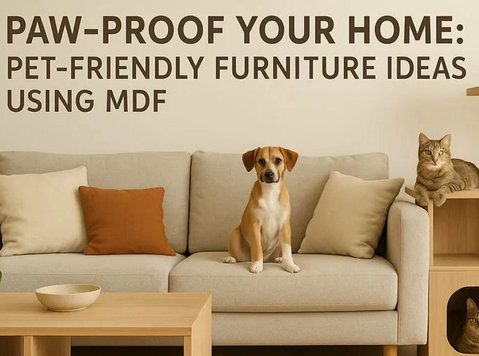Pet-friendly Mdf Furniture Ideas for a Stylish, Safe Home - Altro