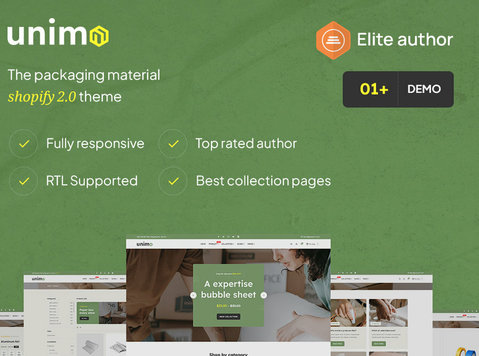 Unimo - The Responsive ecommerce Shopify Theme - Community: Other