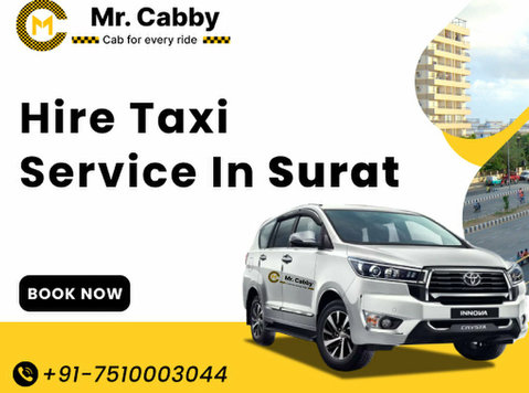 Taxi Service in Surat: Book a Cab and Save Money - Mr. Cabby - Egyéb
