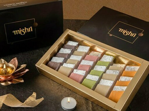 Buy Diwali Corporate Sweet Gift Hampers Online | Mishri Swee - دوسری/دیگر