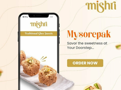 Order Pure Ghee Sweets online | Mishri Sweets - אחר