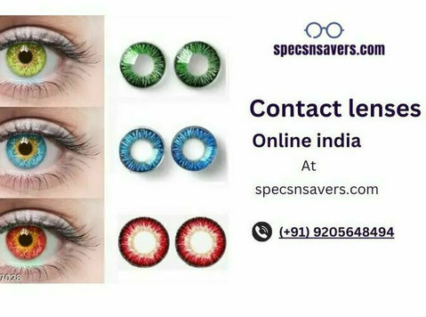 Purchase Contact Lenses Online in India - Klær/Tilbehør