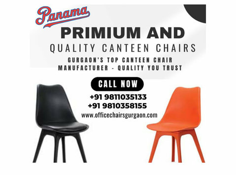 Shop Panama's Canteen Chairs in Gurgaon | Affordable and Com - Furniture/Appliance