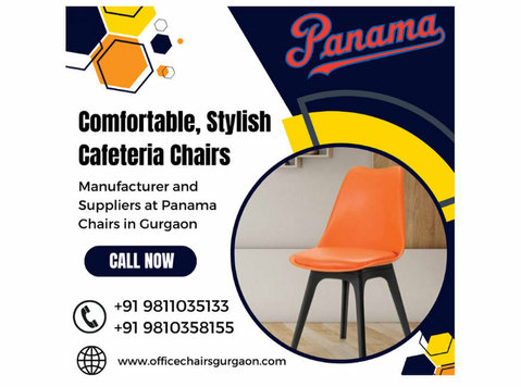 elevate Comfort and Style with Panama's Cafeteria Chairs in - Furniture/Appliance