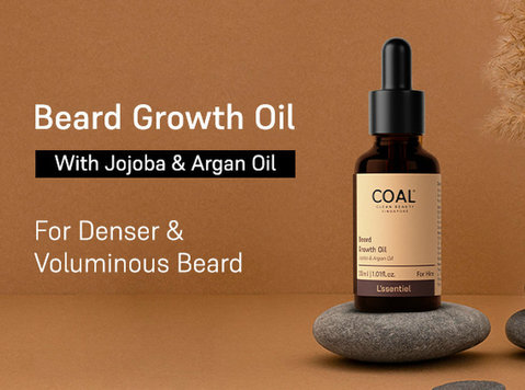 COAL Clean Beauty Beard Growth Oil For Men 130ml - אחר