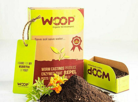 Grow Healthy Plants With the Organic Vermicompost 1kg Packs - אחר