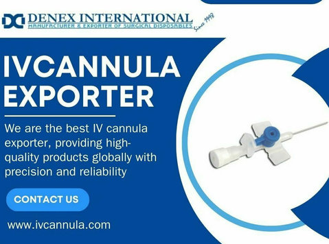 Iv Cannula Exporter - Denex international - Iné