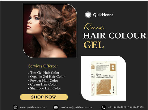 Quik Hair Colour Gel – Natural & Fast - อื่นๆ