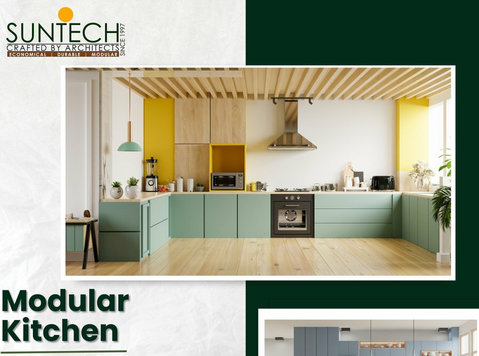 Discover Stylish Modular Kitchens in Panchkula | Suntech - Budownictwo/Wykańczanie wnętrz