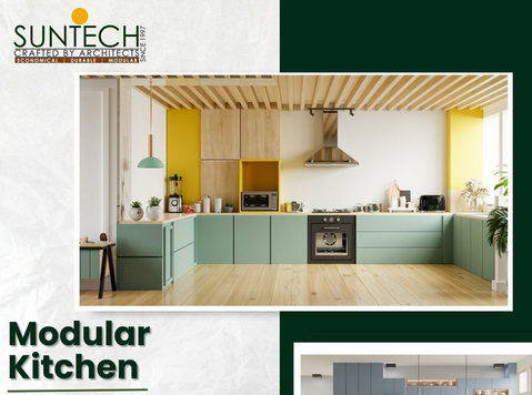 Elevating Modern Modular Kitchens in Chandigarh | Suntech - ساختمان / تزئینات